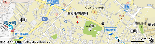 茨城県龍ケ崎市3600周辺の地図