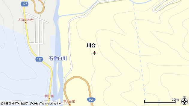 〒912-0218 福井県大野市川合の地図