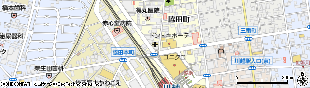埼玉レジャーランド・川越２号館周辺の地図