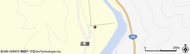 福井県今立郡池田町広瀬6周辺の地図