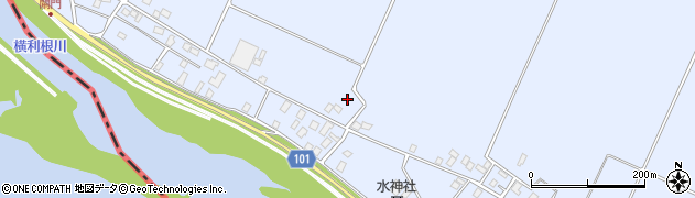 千葉県香取市佐原ニ4870周辺の地図