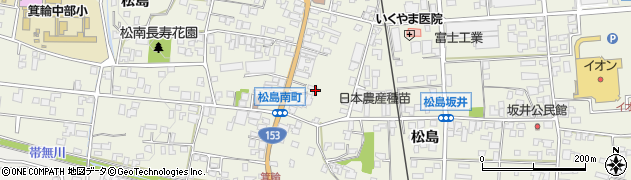 長野県上伊那郡箕輪町松島9373周辺の地図