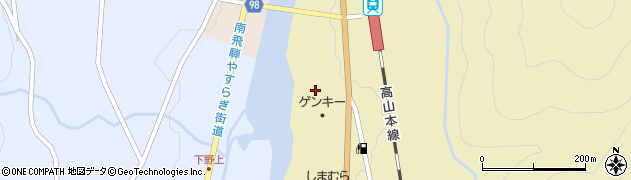 コメリハード＆グリーン萩原店周辺の地図
