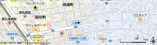 埼玉県川越市南通町2周辺の地図