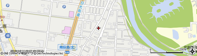埼玉県越谷市南荻島439周辺の地図