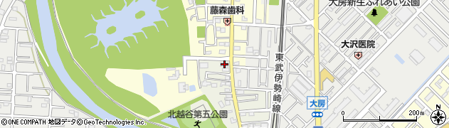 埼玉鴨場周辺の地図