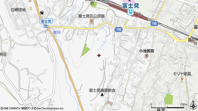 〒399-0211 長野県諏訪郡富士見町富士見（その他）の地図