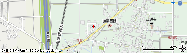 福井県越前市北町31周辺の地図