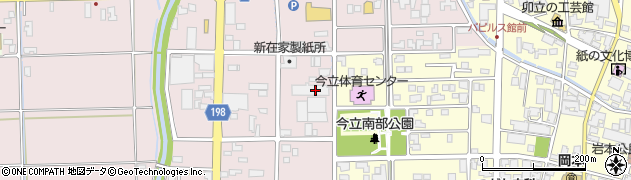 井上リボン工業株式会社本社周辺の地図