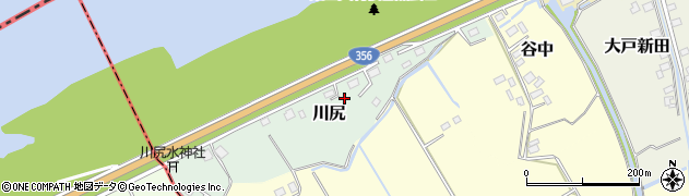 千葉県香取市川尻周辺の地図