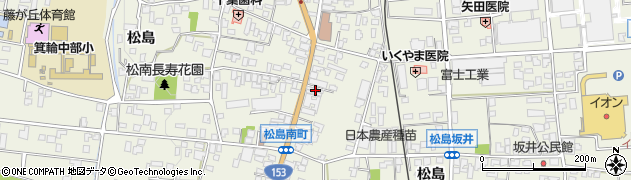長野県上伊那郡箕輪町松島9408周辺の地図