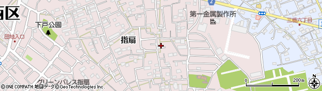 埼玉県さいたま市西区指扇518周辺の地図