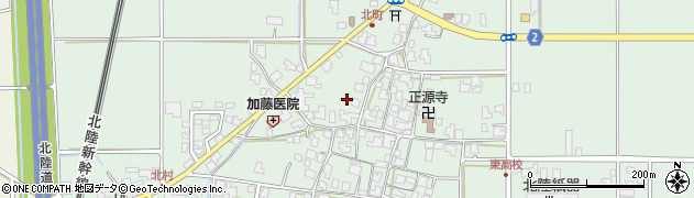 福井県越前市北町40周辺の地図