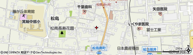 長野県上伊那郡箕輪町松島9664周辺の地図