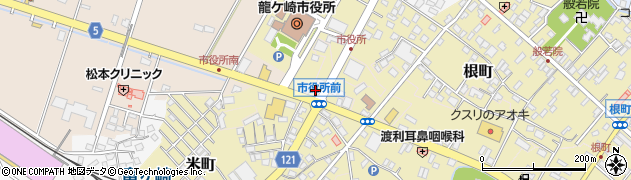 スバル龍ケ崎自動車株式会社周辺の地図