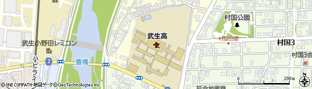 福井県立武生高等学校周辺の地図