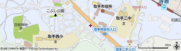 中央労働金庫取手支店周辺の地図