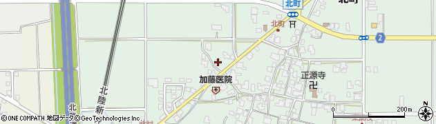 福井県越前市北町32周辺の地図