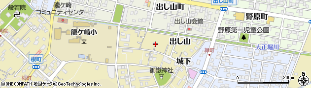 茨城県龍ケ崎市668周辺の地図