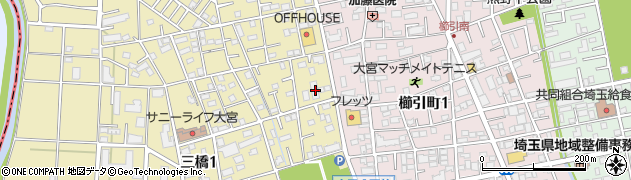 埼玉県さいたま市大宮区三橋1丁目41周辺の地図
