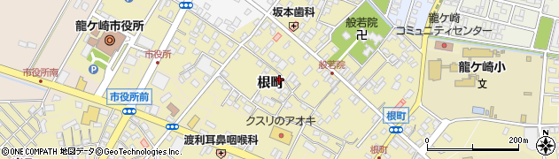茨城県龍ケ崎市3509-1周辺の地図