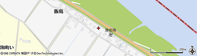 千葉県香取市飯島周辺の地図