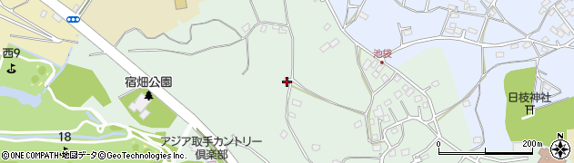 茨城県取手市稲1363周辺の地図