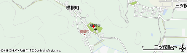誠願寺周辺の地図