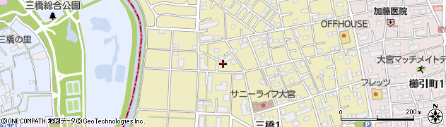 埼玉県さいたま市大宮区三橋1丁目469周辺の地図