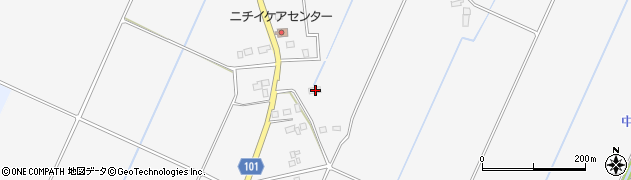 千葉県香取市篠原ロ1604周辺の地図