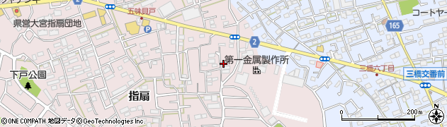 埼玉県さいたま市西区指扇455周辺の地図
