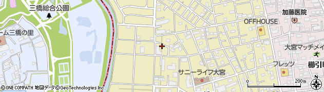 埼玉県さいたま市大宮区三橋1丁目470周辺の地図