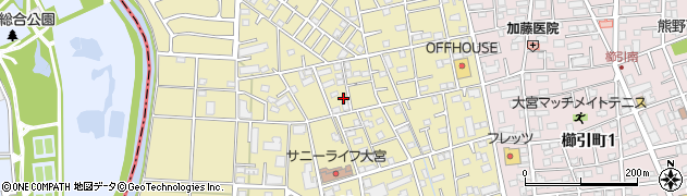 埼玉県さいたま市大宮区三橋1丁目448周辺の地図
