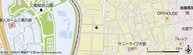 埼玉県さいたま市大宮区三橋1丁目818周辺の地図