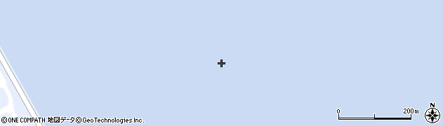 鹿島灘周辺の地図