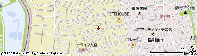 埼玉県さいたま市大宮区三橋1丁目243周辺の地図