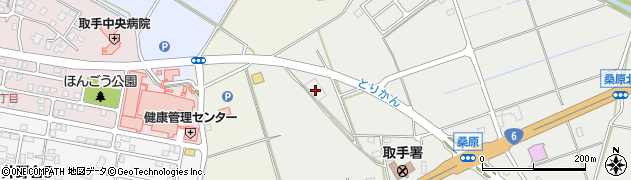 ＪＡ茨城みなみ取手周辺の地図