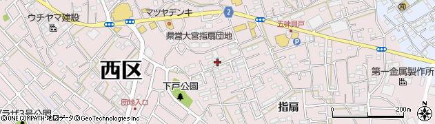 埼玉県さいたま市西区指扇1208周辺の地図