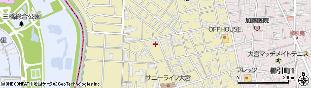 埼玉県さいたま市大宮区三橋1丁目456周辺の地図
