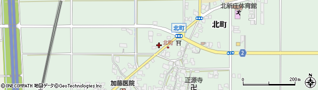 北新庄郵便局周辺の地図