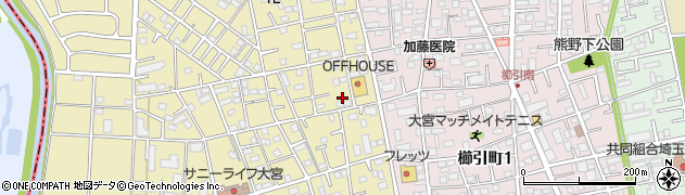 埼玉県さいたま市大宮区三橋1丁目223周辺の地図