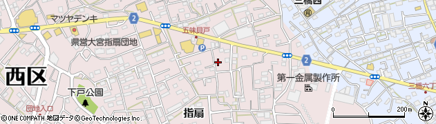 埼玉県さいたま市西区指扇441周辺の地図