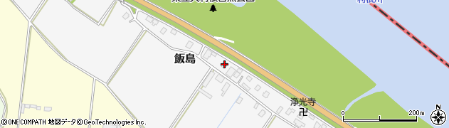 千葉県香取市飯島658周辺の地図