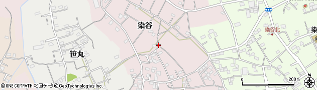 埼玉県さいたま市見沼区染谷周辺の地図