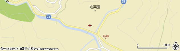 埼玉県飯能市上名栗1736周辺の地図