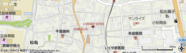 JA箕輪町支所前周辺の地図
