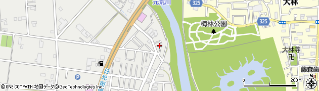 埼玉県越谷市南荻島2742周辺の地図