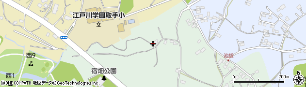 茨城県取手市稲1468周辺の地図