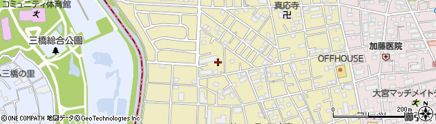 埼玉県さいたま市大宮区三橋1丁目427周辺の地図