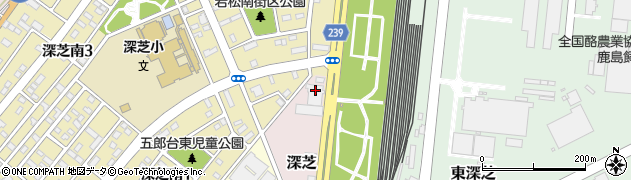 株式会社鹿島三友鋼機周辺の地図